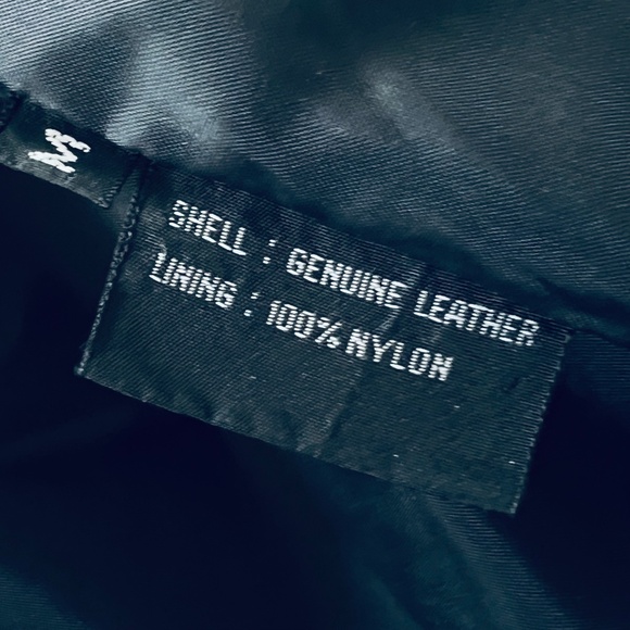 WINLIT New York Size Medium Black Leather Trench Coat Mob Wife Matrix 80s VGC - Picture 12 of 14